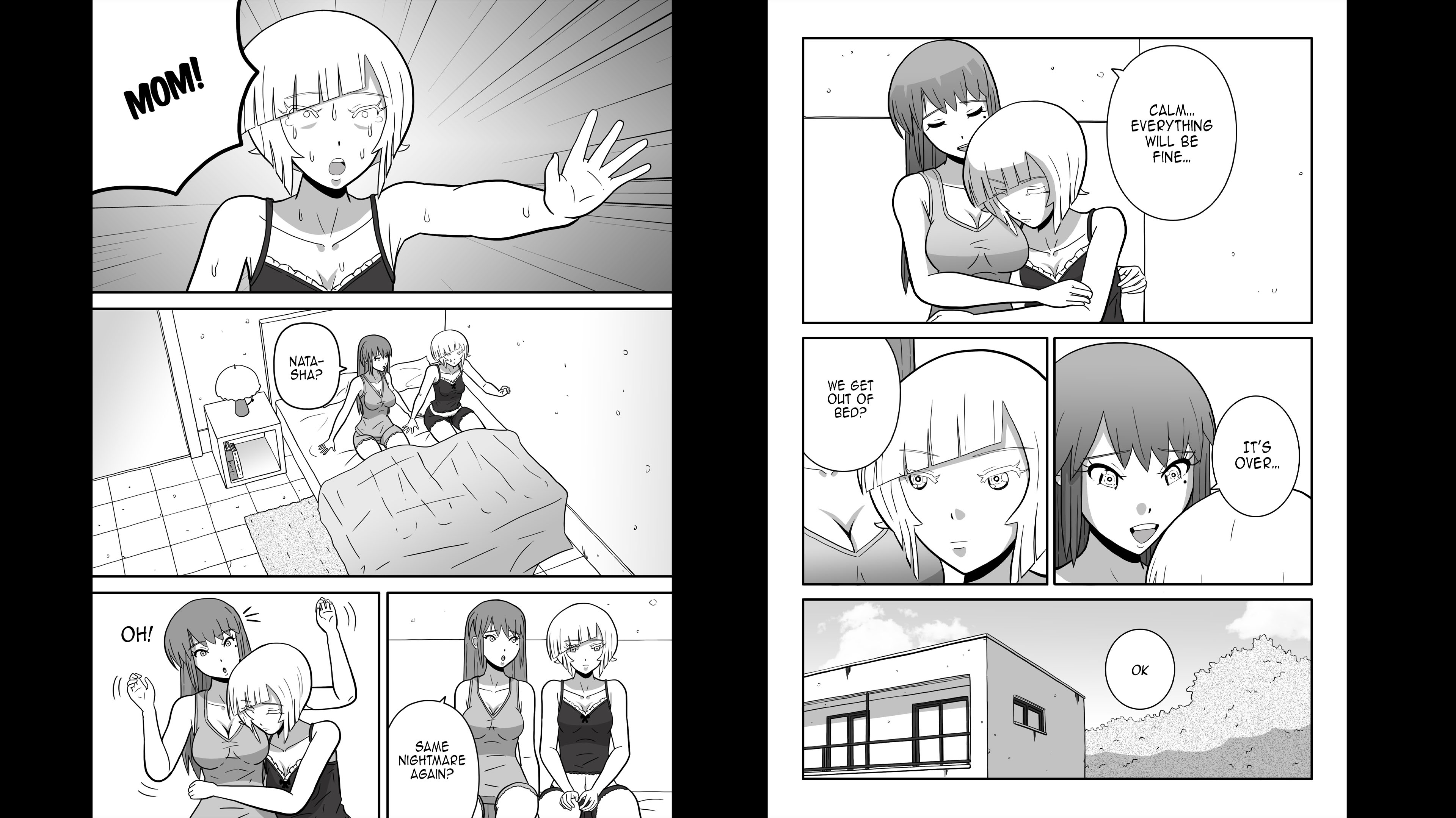 Screenshot 3 for Three Superpowered Girls Moved In With Me After Saving the World! - Chapter 2