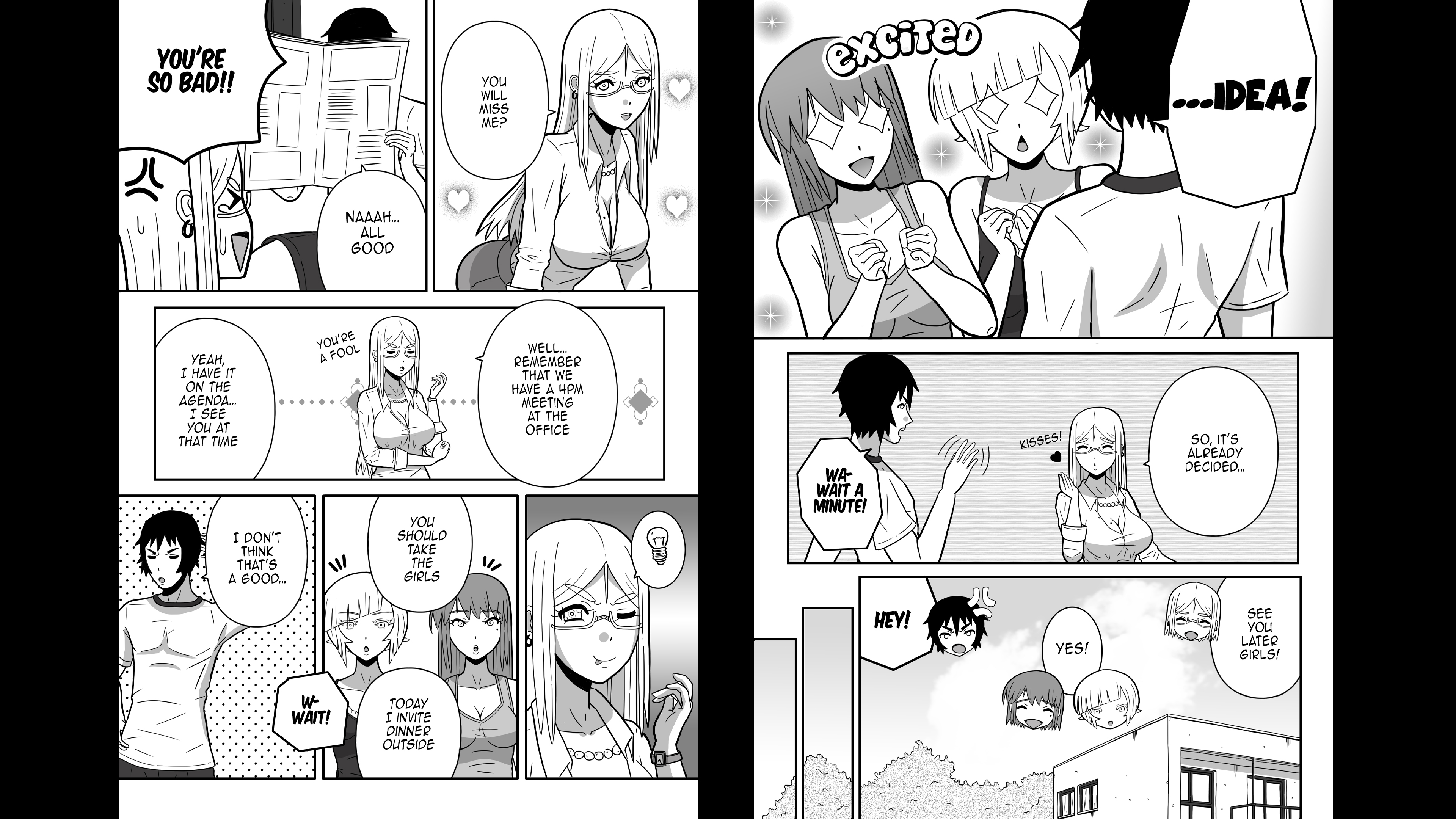 Screenshot 5 for Three Superpowered Girls Moved In With Me After Saving the World! - Chapter 2