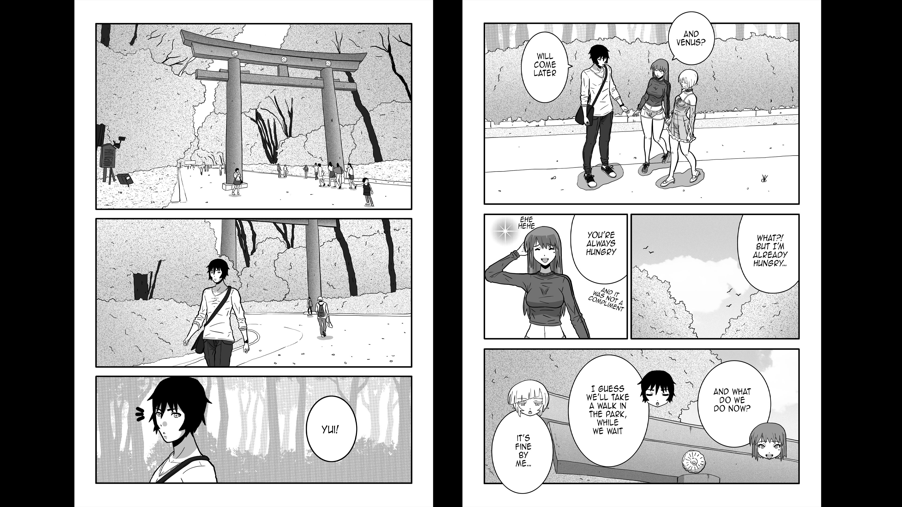 Screenshot 6 for Three Superpowered Girls Moved In With Me After Saving the World! - Chapter 2