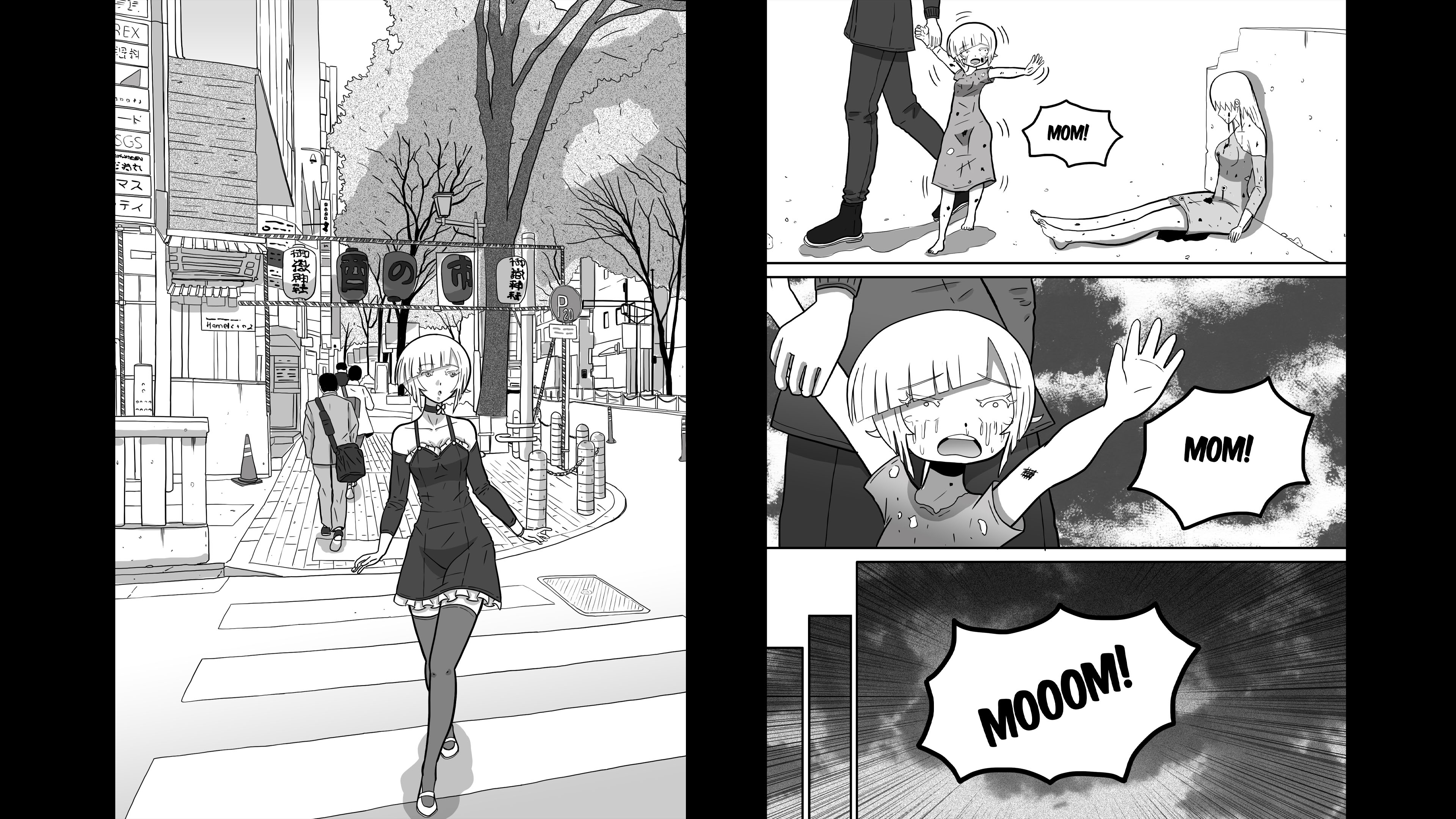 Screenshot 2 for Three Superpowered Girls Moved In With Me After Saving the World! - Chapter 2
