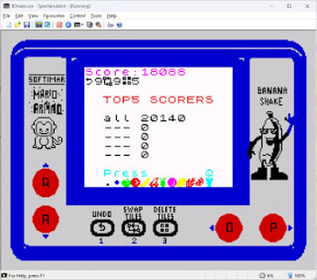 Banana Shake - Zx Spectrum by Mario Armao Ferreira