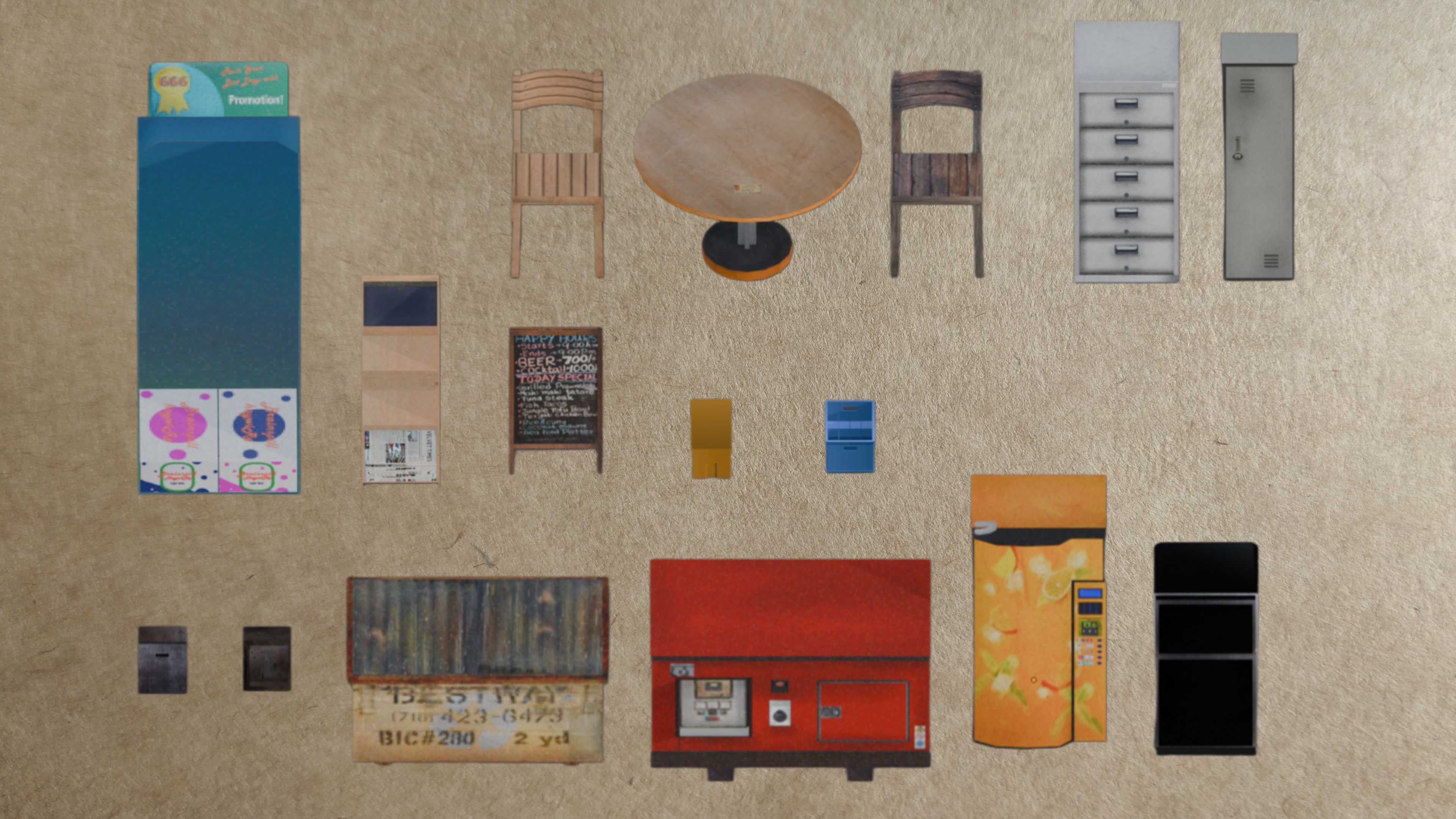 PSX Retro Props Pack by Lewie