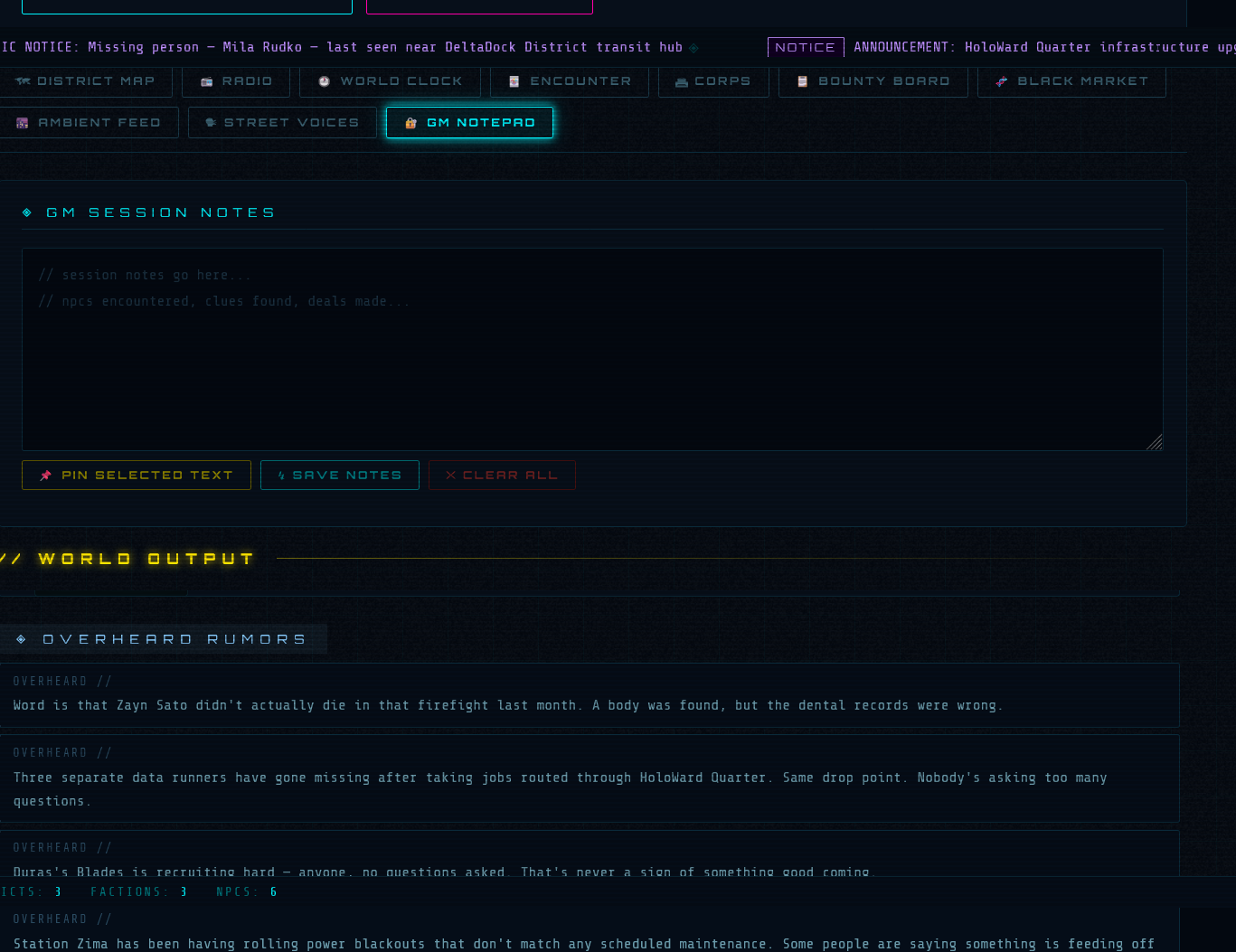 Ultimate Cyberpunk World Generator by archdruidstudio