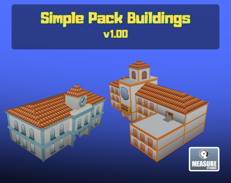 Simple Pack Buildings by Measure Studios