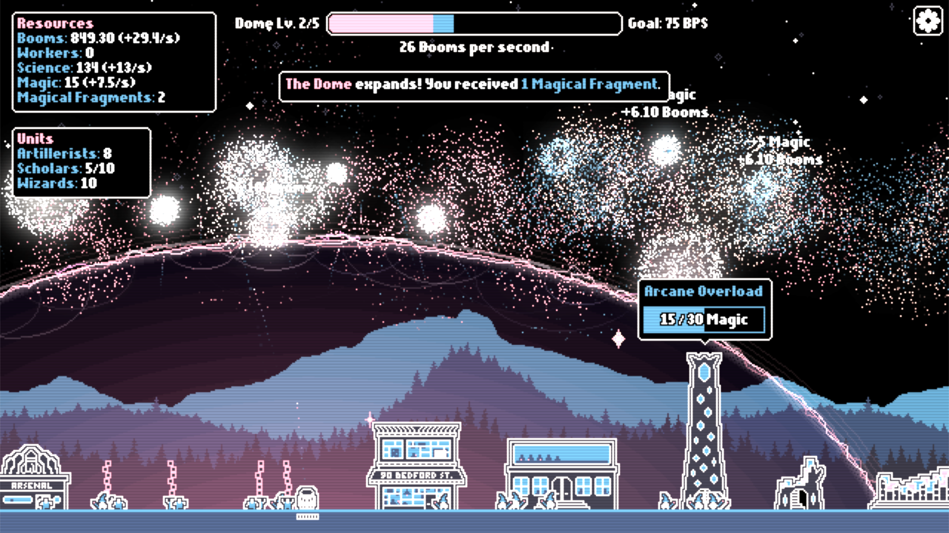Fireworks Incremental screenshot 1