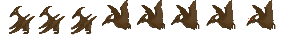 Pterodactyl Pixel Art Asset Pack by Myaumya