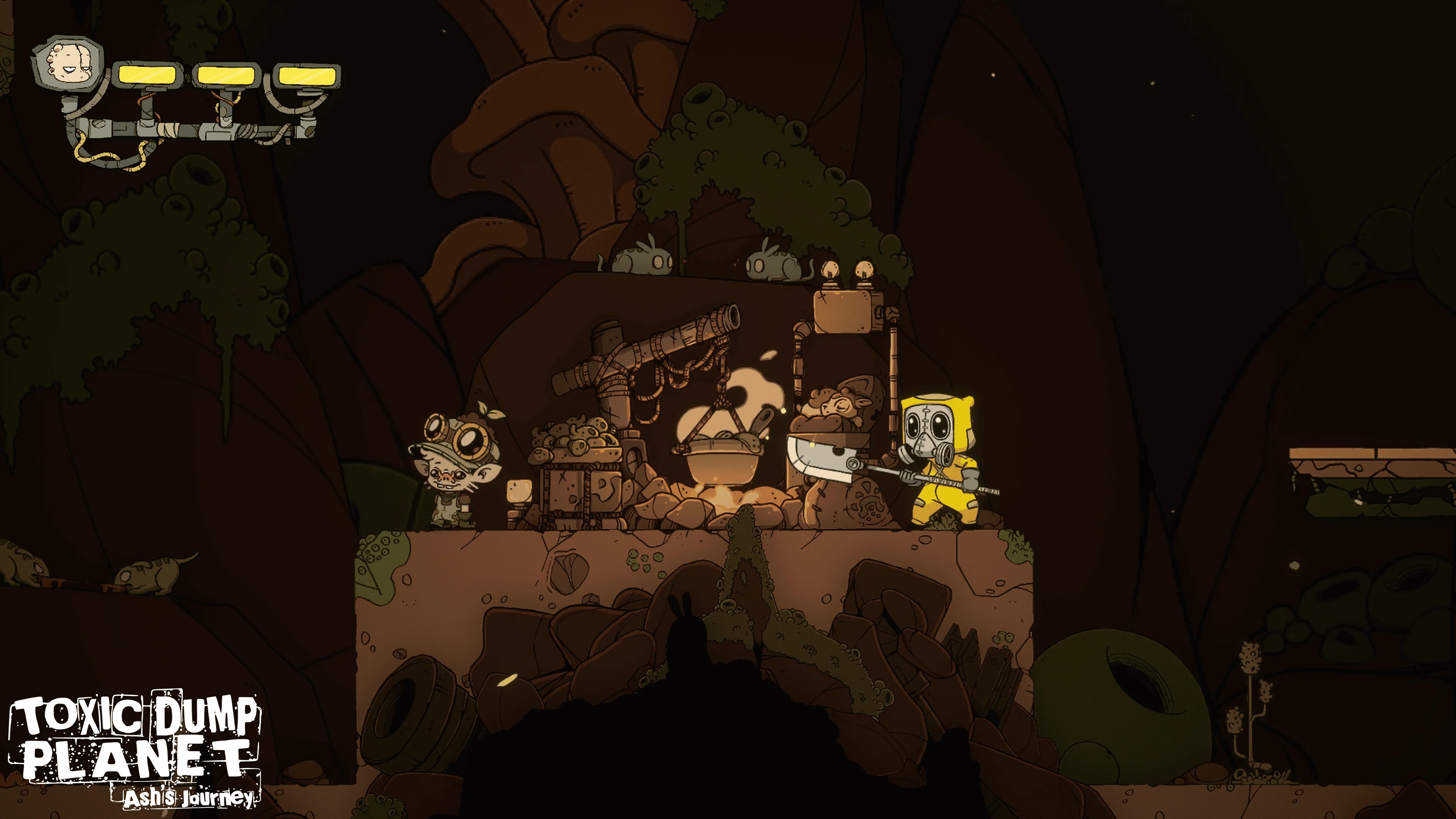 Screenshot 2 for Toxic Dump Planet Hash's Journey