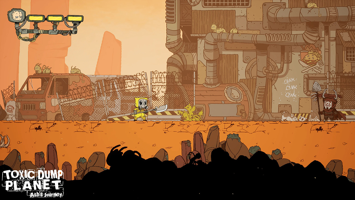 Screenshot 3 for Toxic Dump Planet Hash's Journey