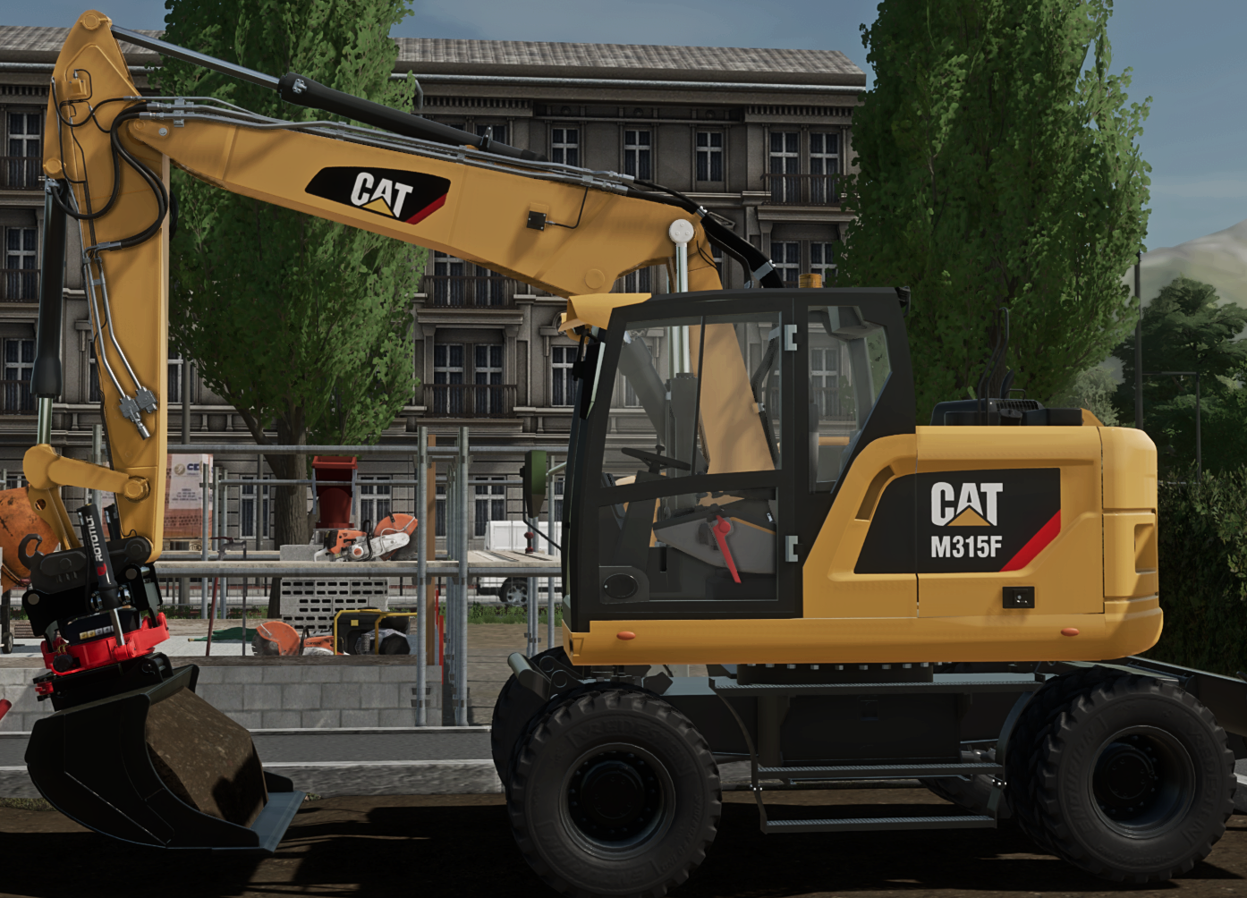 Screenshot 6 for Cat F Series Wheeled Excavators