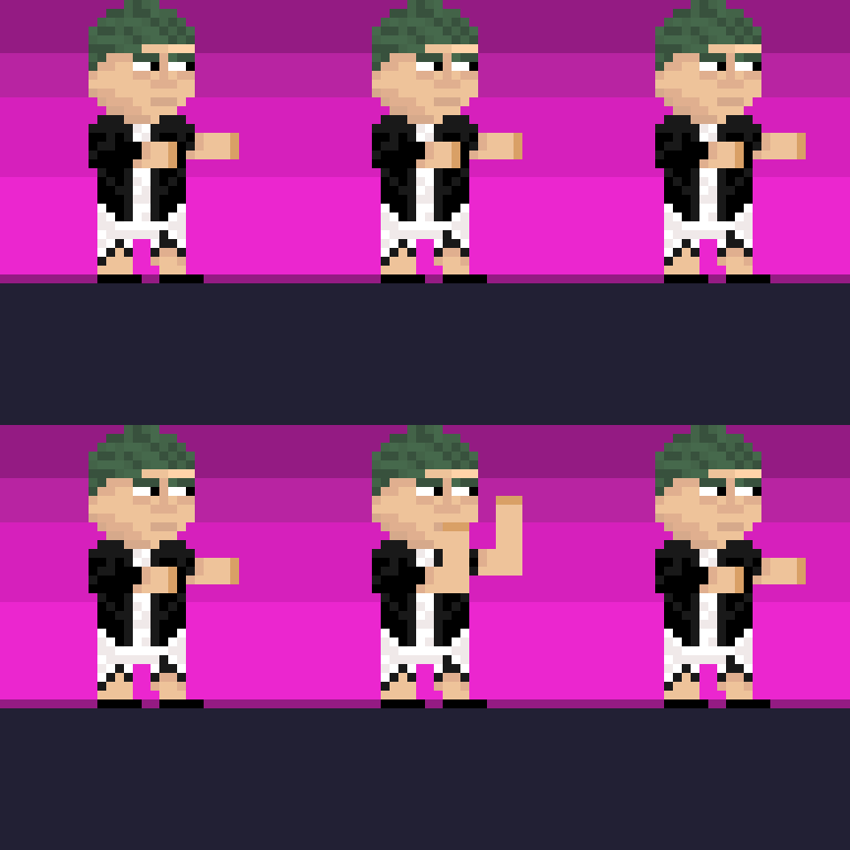 Pixel fighter asset-pack by Stojkea