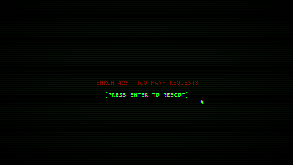 Screenshot 6 for RATE LIMIT REACHED