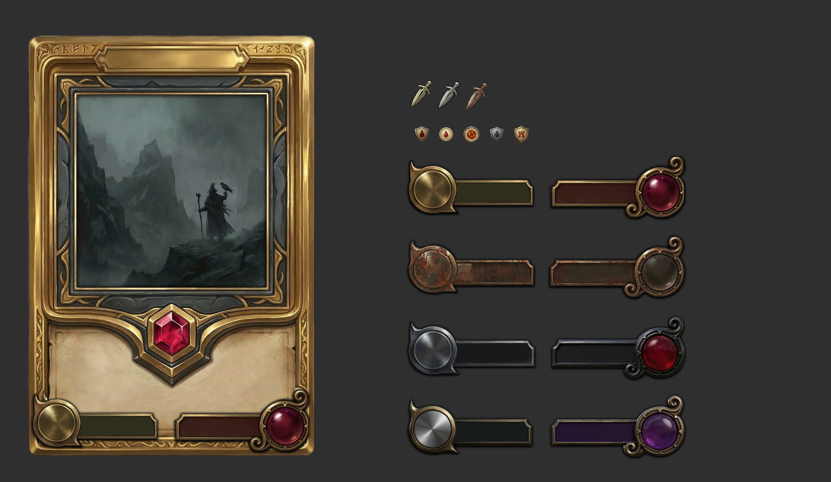 Launching the Fantasy RPG Card Expansion - Fantasy RPG UI Kit - Card ...
