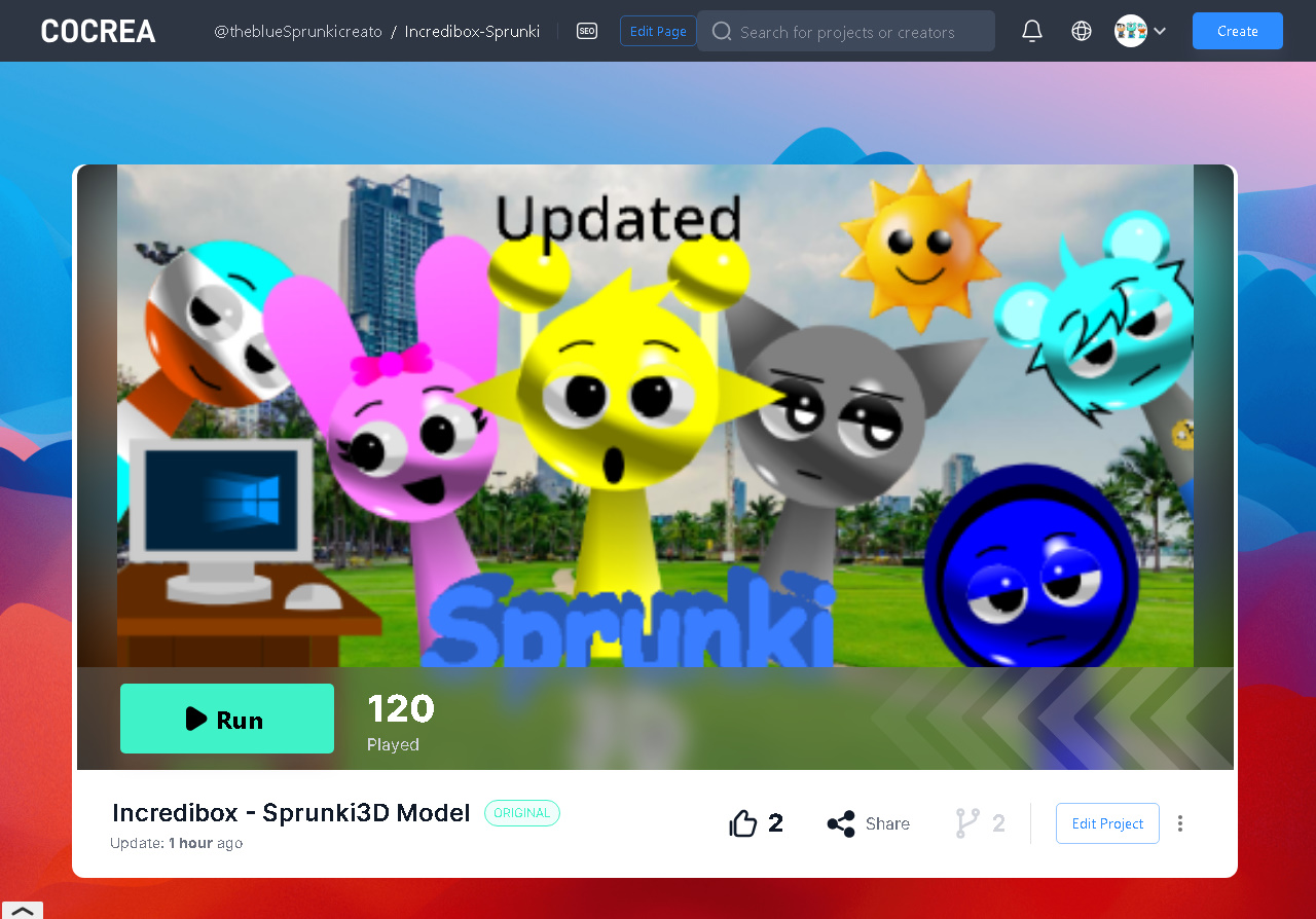 Screenshot 2 for Incredbox Sprunki 3D model
