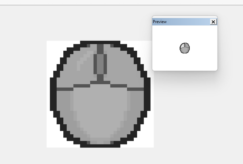 Free Mouse click UI (32x32) by SkaldingDelight
