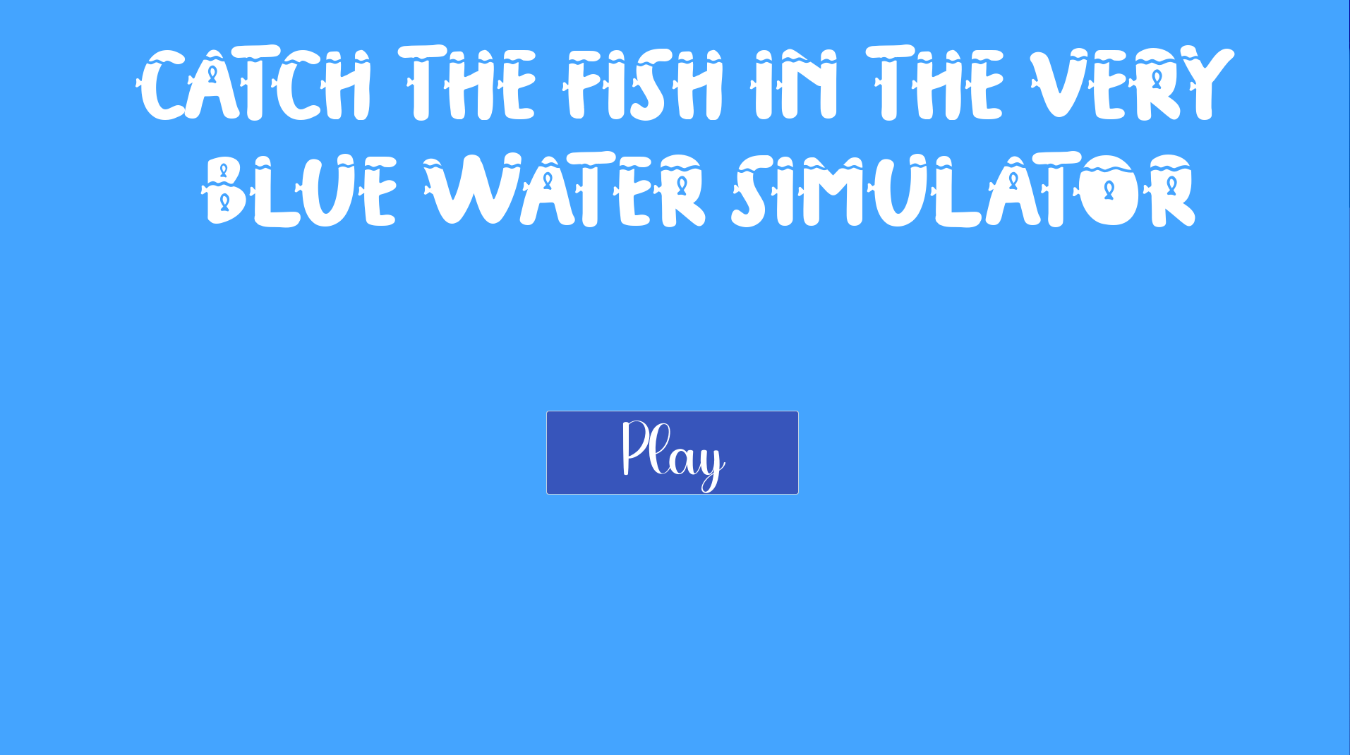 Screenshot 2 for Catch the fish in the very blue water simulator