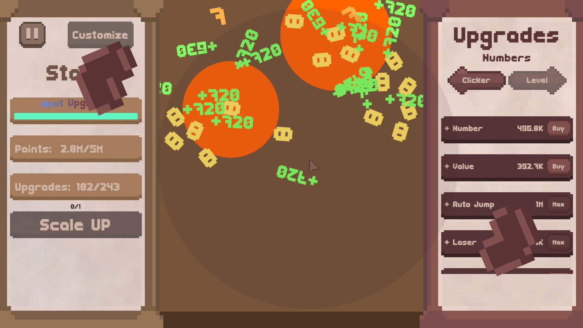 Screenshot 4 for A Game About Making Numbers Go Up