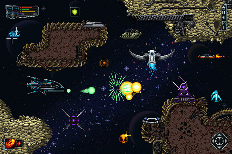 Space Shooter Game Kit Pixel Art by Free Game Assets (GUI, Sprite ...