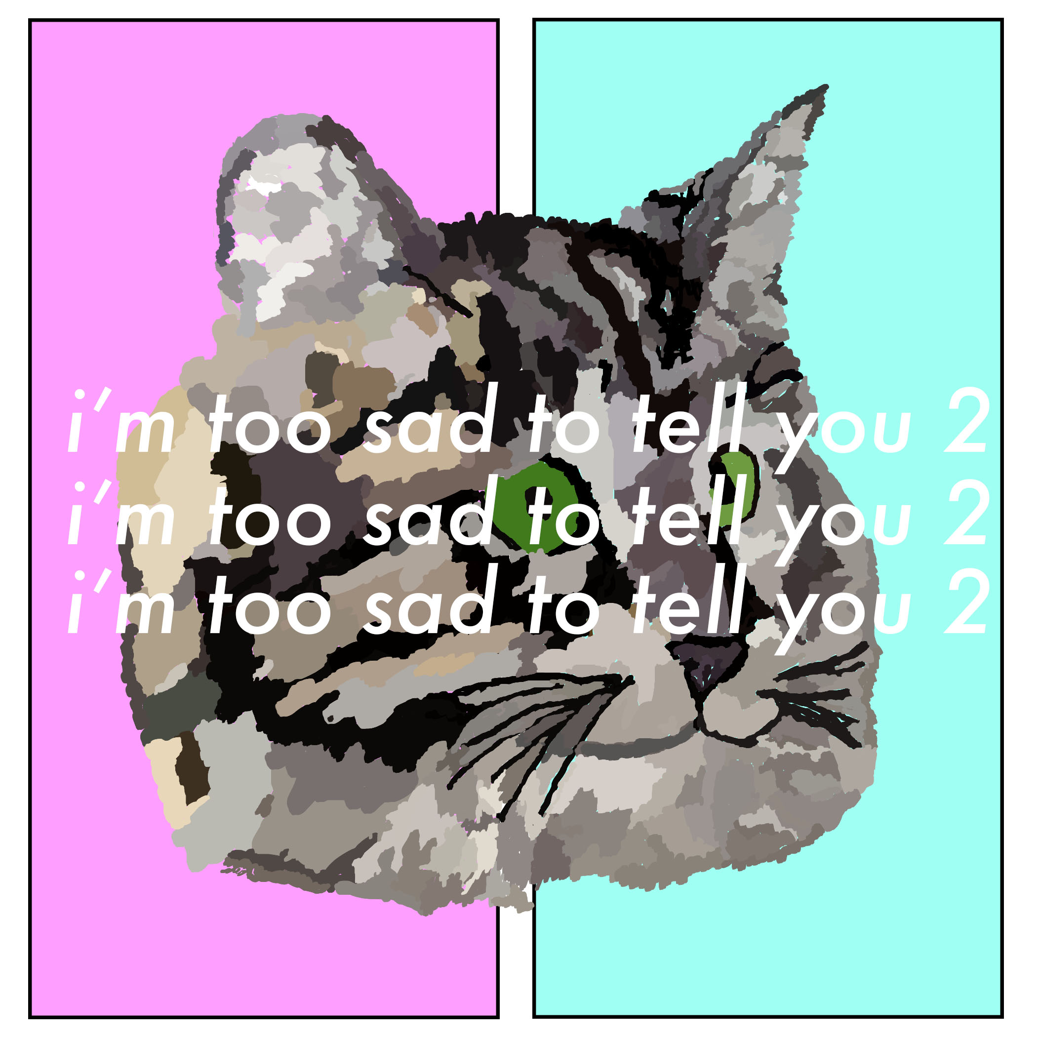 Cover image for i'm too sad to tell you 2