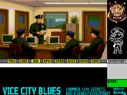 Screenshot 2 for ViceCityBlues - Spectrum Next