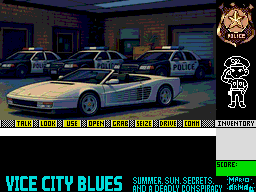Screenshot 5 for ViceCityBlues - Spectrum Next