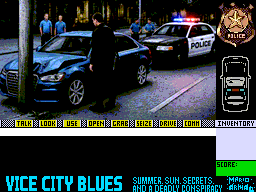 Screenshot 4 for ViceCityBlues - Spectrum Next