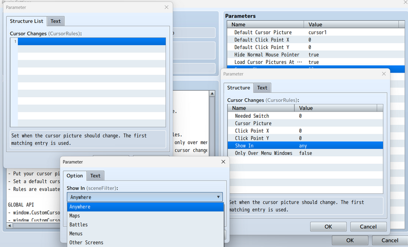 Custom Mouse Cursors for RPG Maker MZ by BitQuest Studio