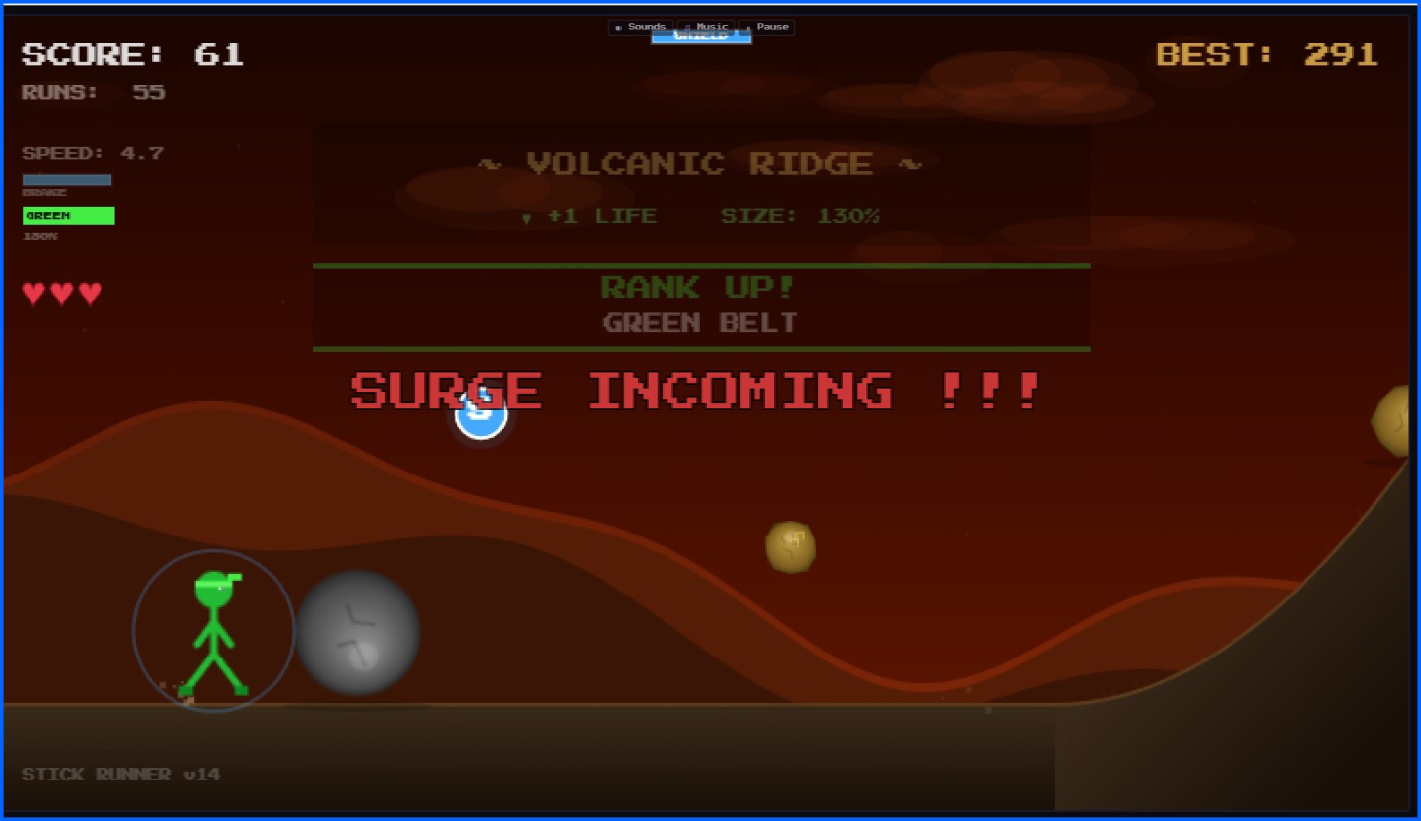 Screenshot 3 for Stick Runner – Earn Your Belt!