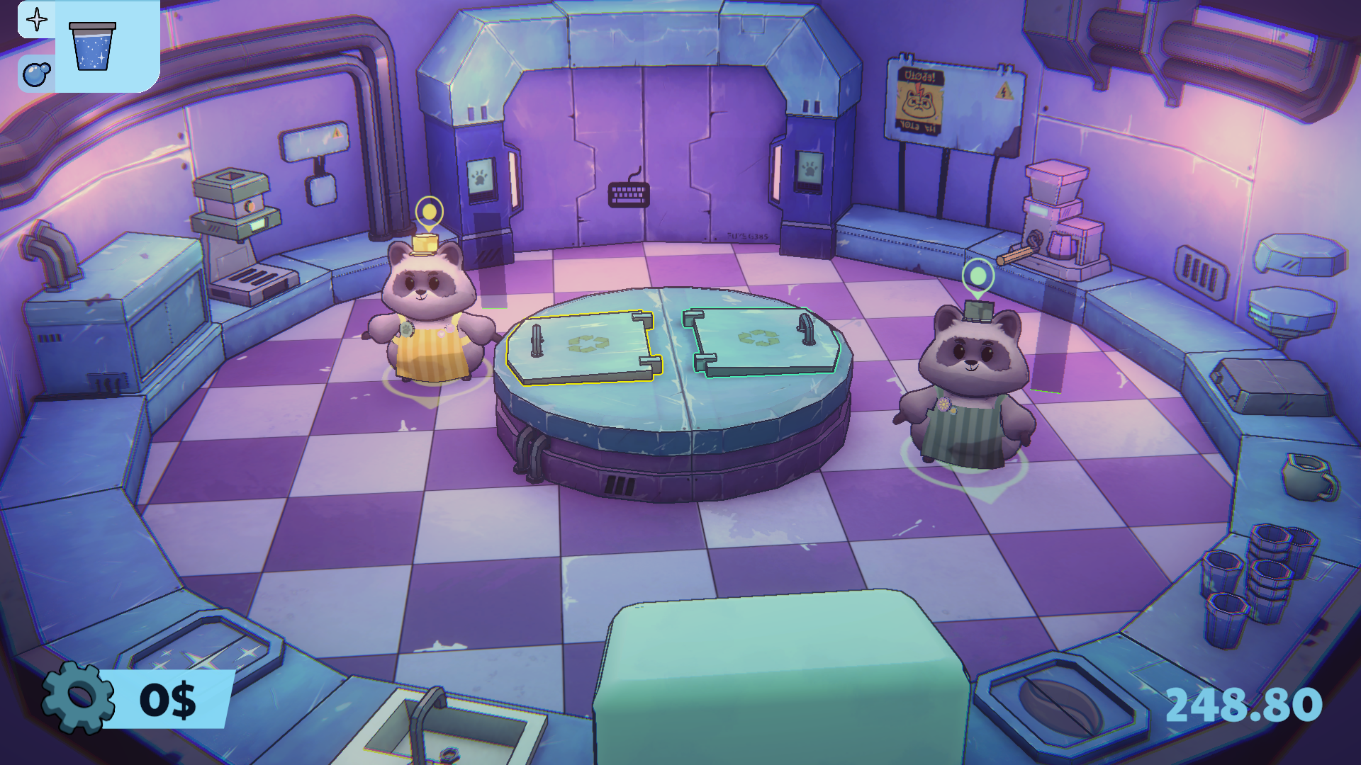 Screenshot 2 for Coffee Raccoons -Prototype