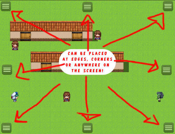 Screenshot 6 for Teach that bossy RPG Maker MZ Touch UI menu button a lesson!