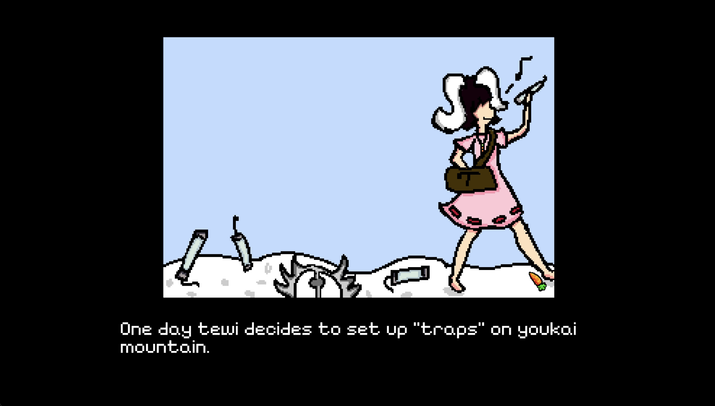 Screenshot 4 for Tewi Jumps Off a Mountain and Dies 2