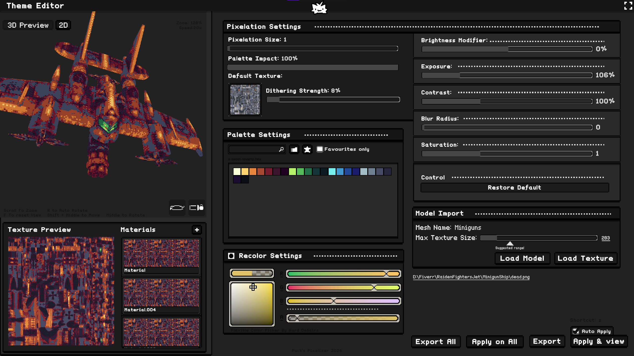 Screenshot 6 for Puck's Pixelizer