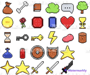 Adventure UI Pixel Asset Pack by Myuxen