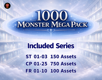 Monster Plexx Stack 1000-Monster Mega Pack — Fantasy Pixel Monsters x1000 (PNG, Commercial ...