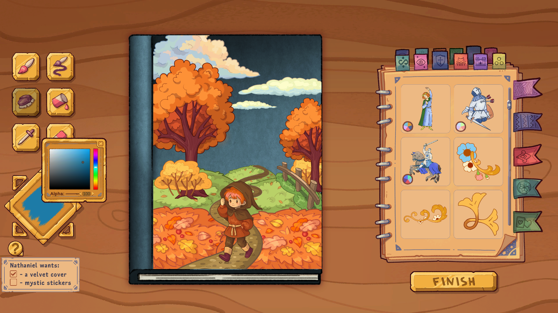 Screenshot 7 for Bookbinding: A Murder Mystery