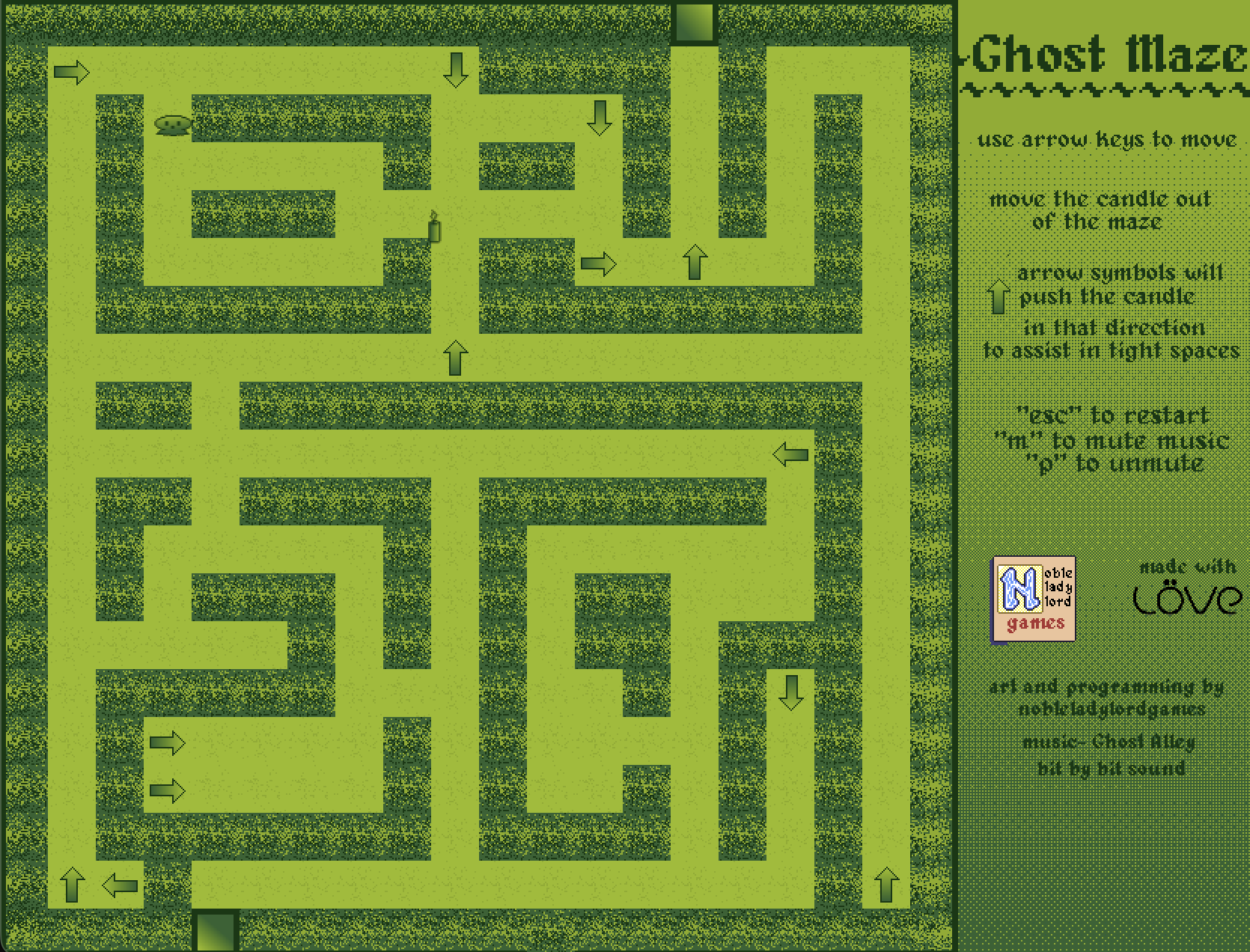 Ghost Maze by nobleladylord