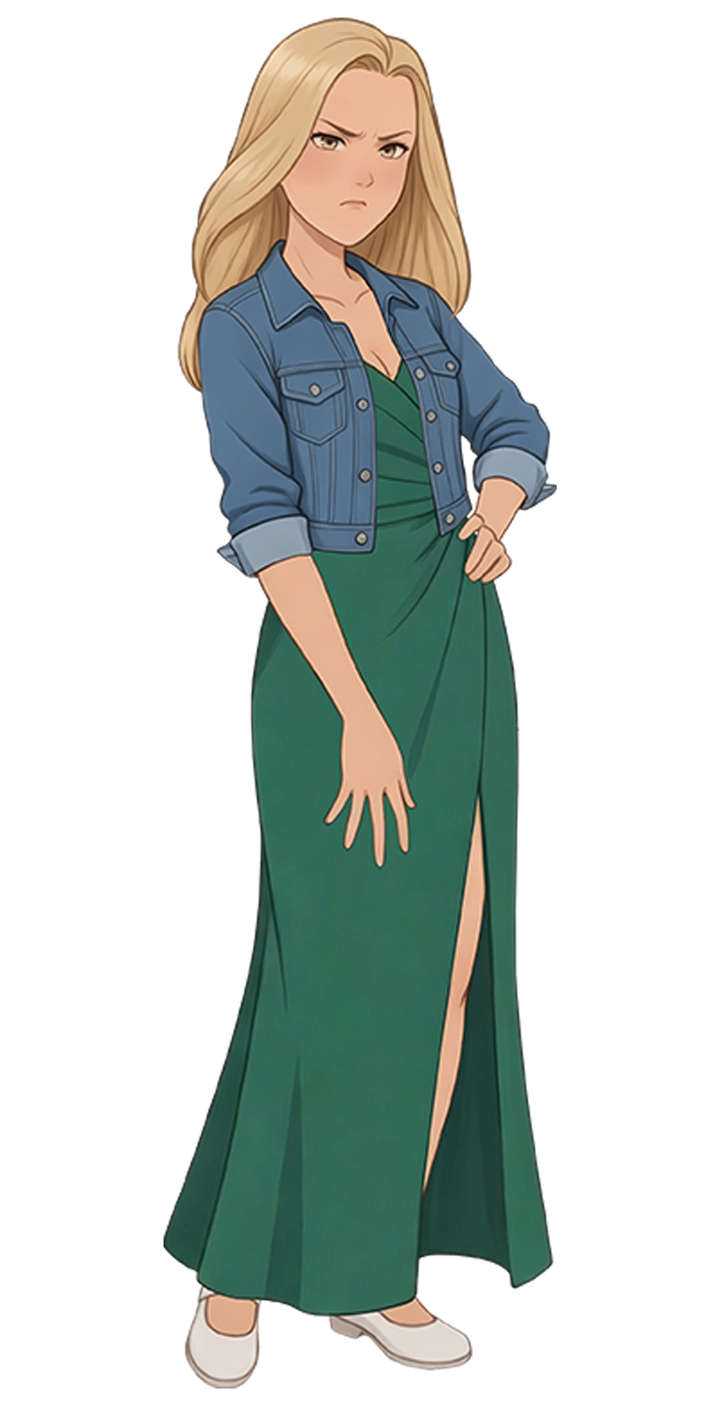 Eva - Visual Novel [Free-Character-Sheet] by Anima Studios
