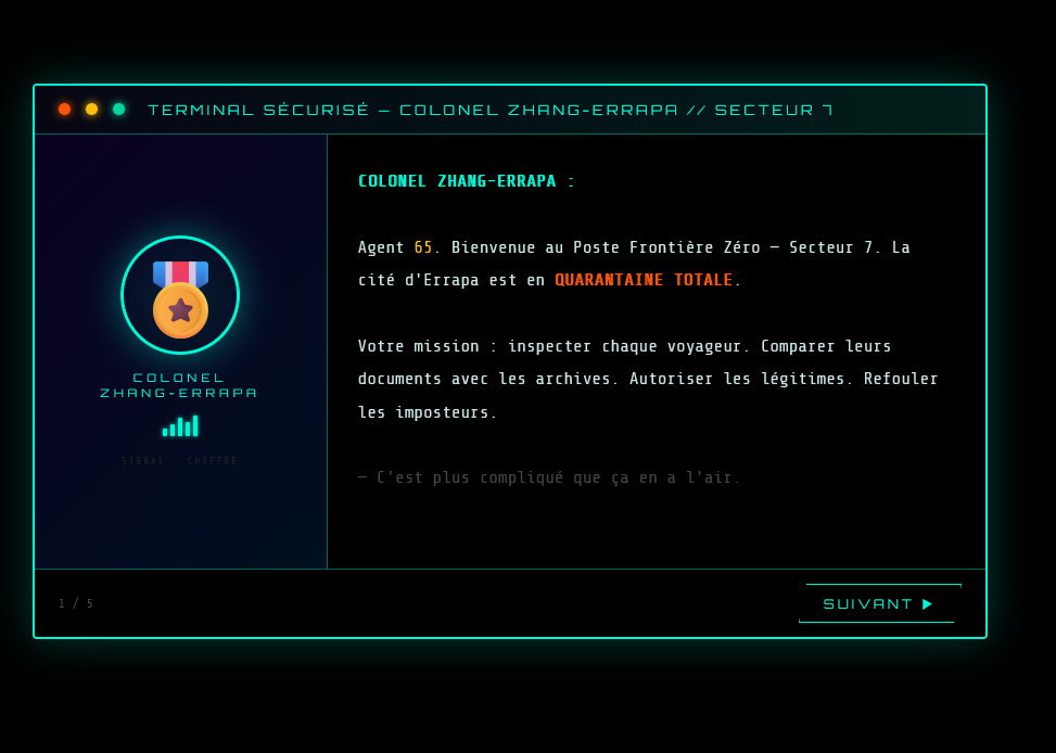 Screenshot 6 for ERRAPA PROTOCOL : FRONTIÈRE ZÉRO
