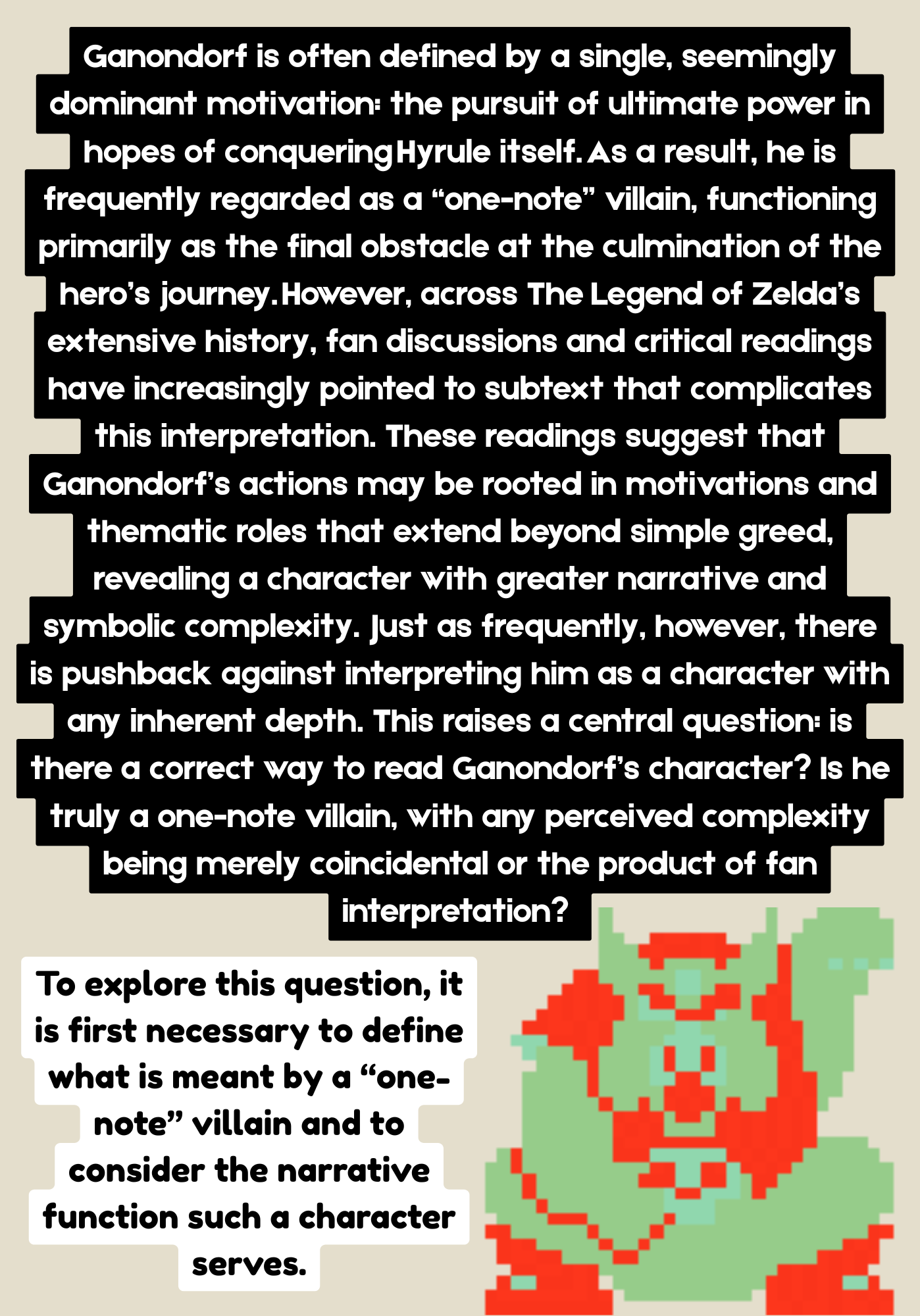 Screenshot 3 for It Could Be That Deep: Reexamining the Complexity of Ganondorf