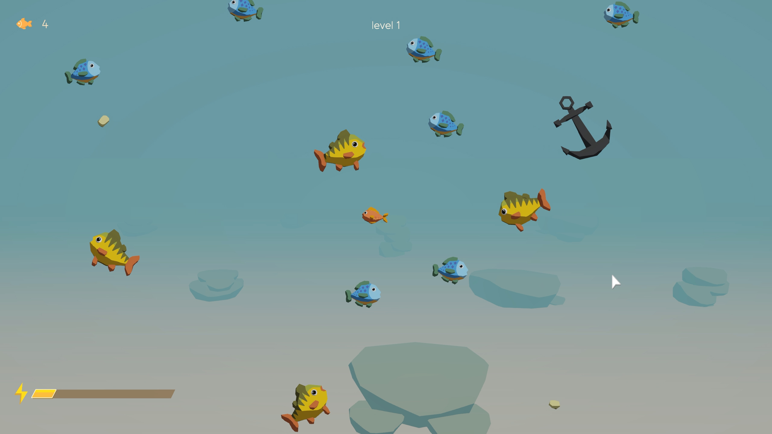 Screenshot 2 for fish eat fish.