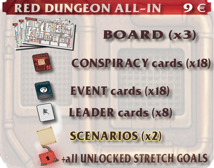 Screenshot 4 for Red Dungeon (print&play game)