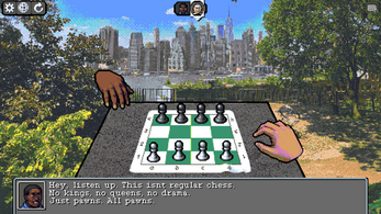 Rulehouse chess puzzle screenshot published by Dalichrome