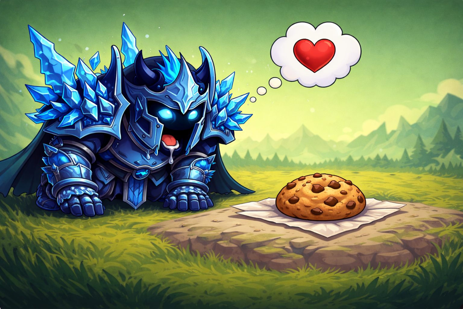 Knight And Cookie by kkKoro