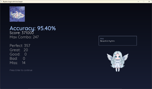 Rhythm Angel v0.3.0 Release - Rhythm Angel (Demo) by Flowlune Games