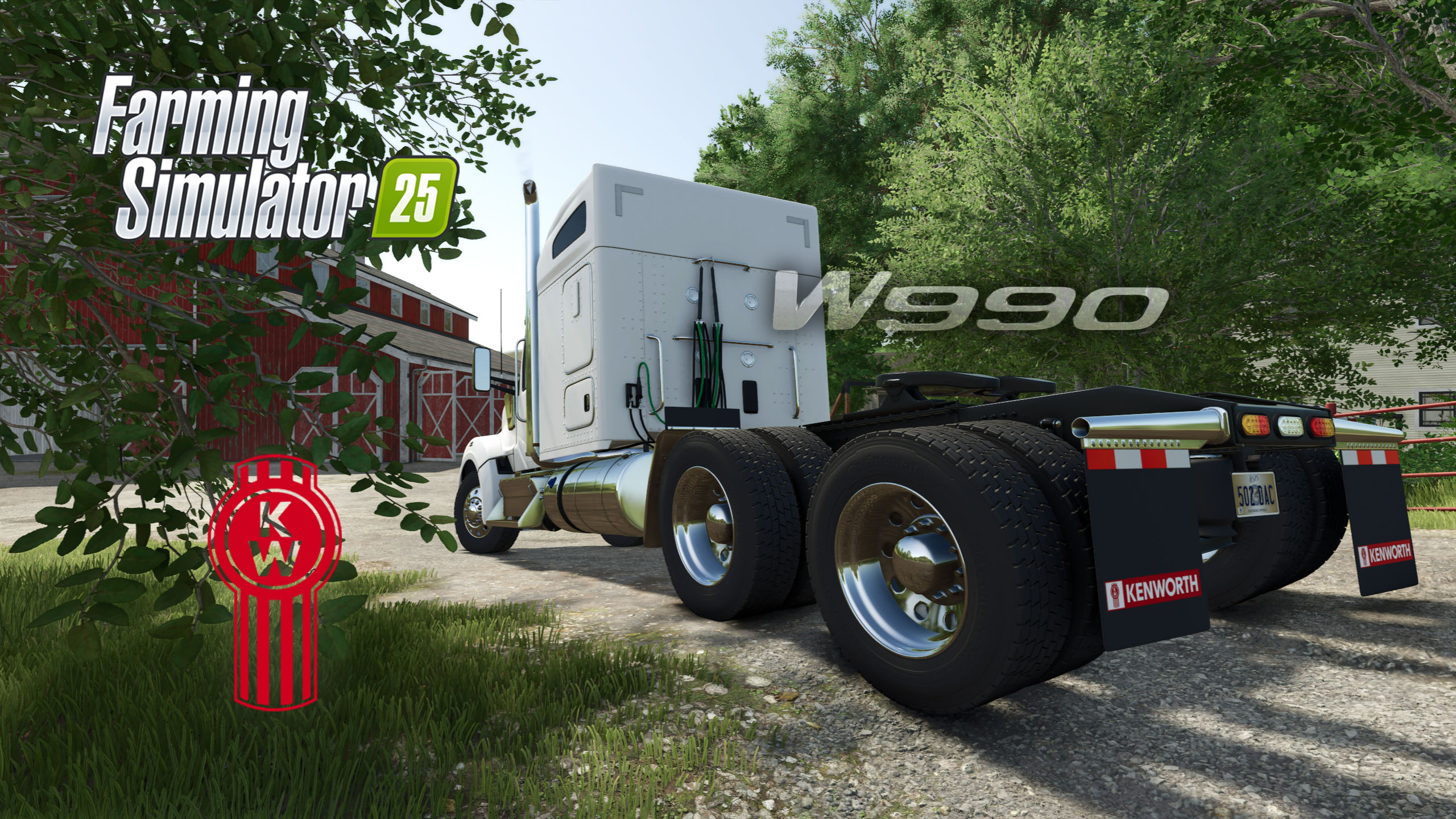 Screenshot 9 for 2020 Kenworth W990 - 76 Inch Mid Roof Sleeper (FS25)