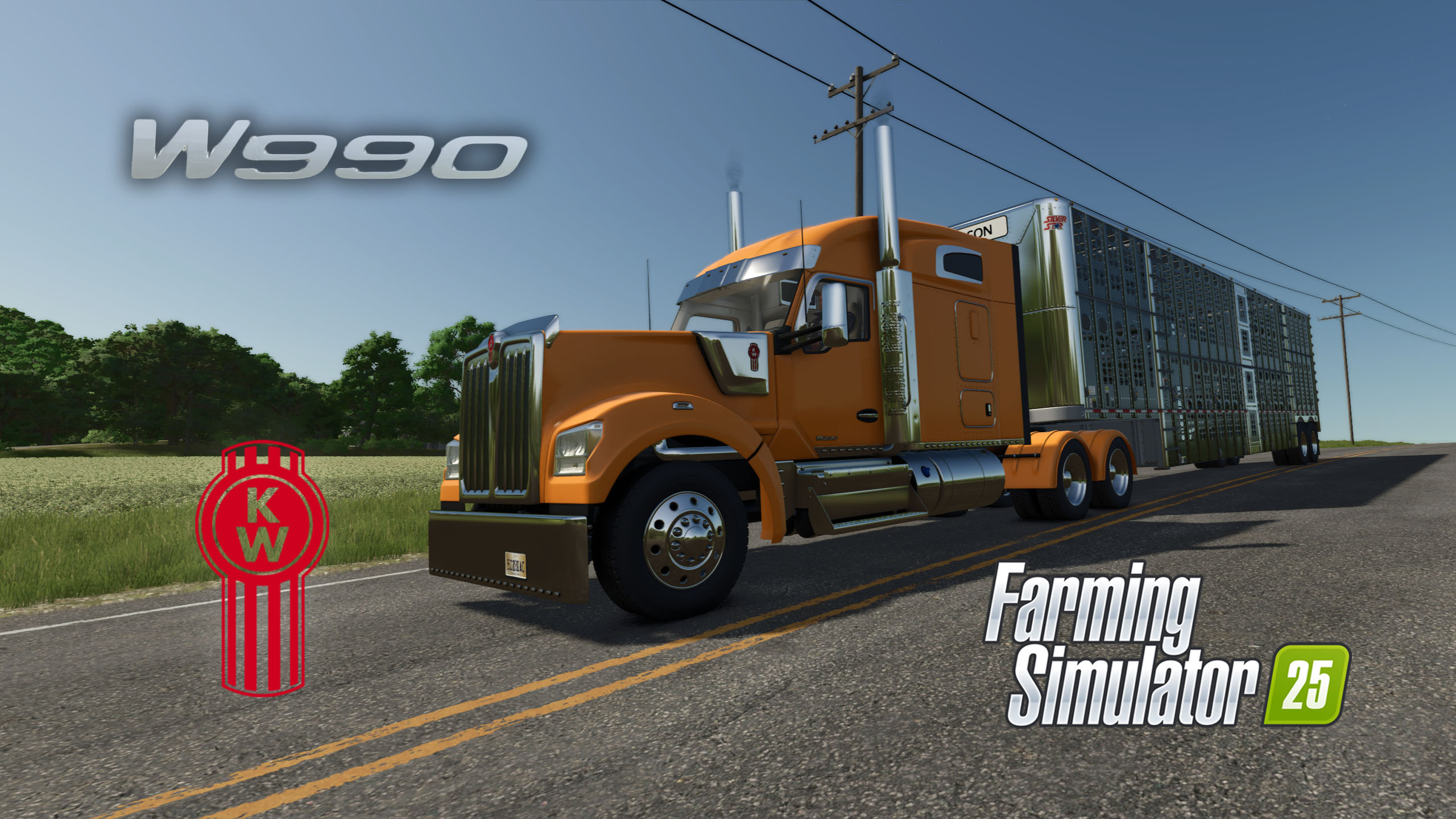 Screenshot 5 for 2020 Kenworth W990 - 76 Inch Mid Roof Sleeper (FS25)