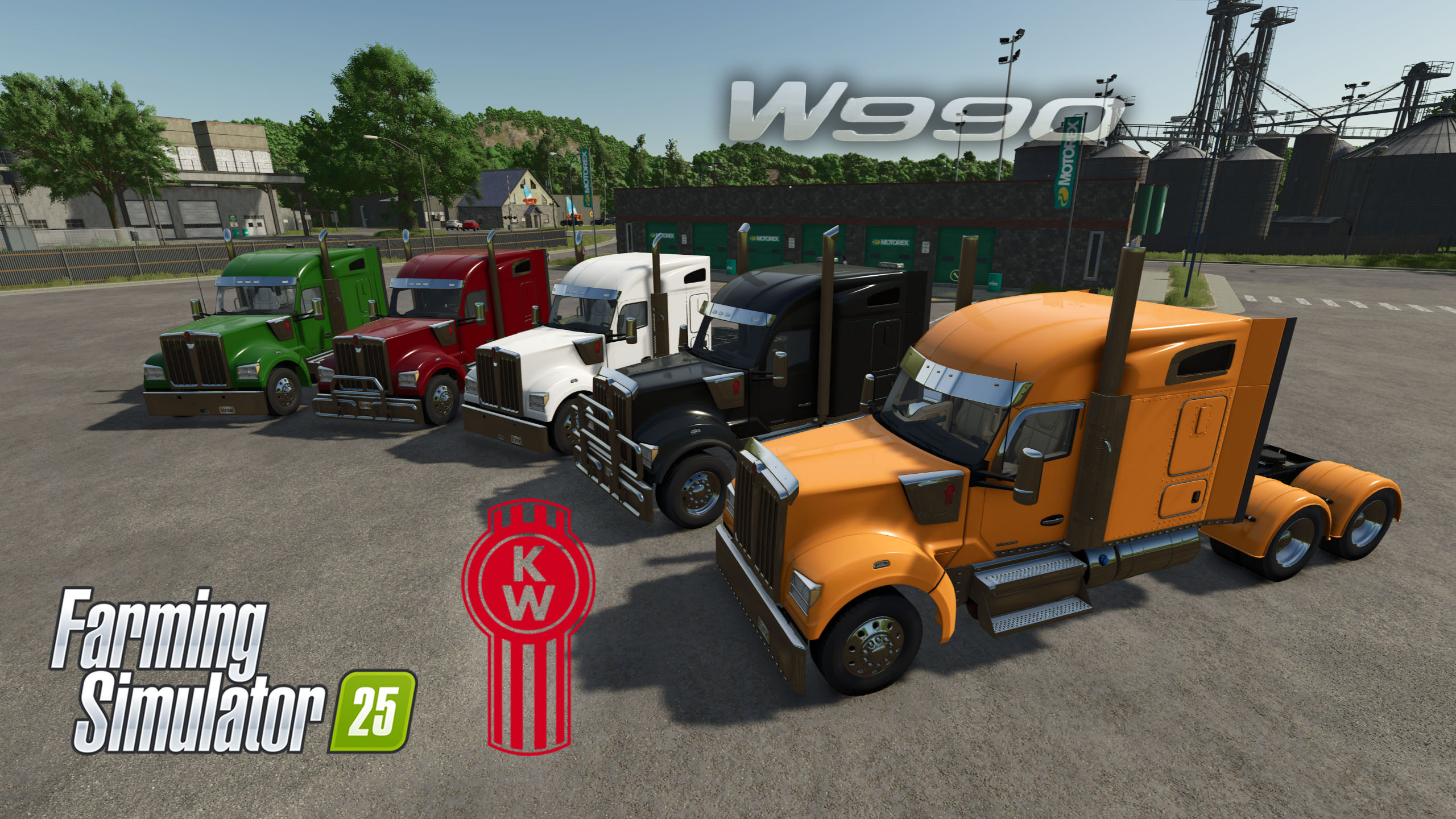 Screenshot 4 for 2020 Kenworth W990 - 76 Inch Mid Roof Sleeper (FS25)