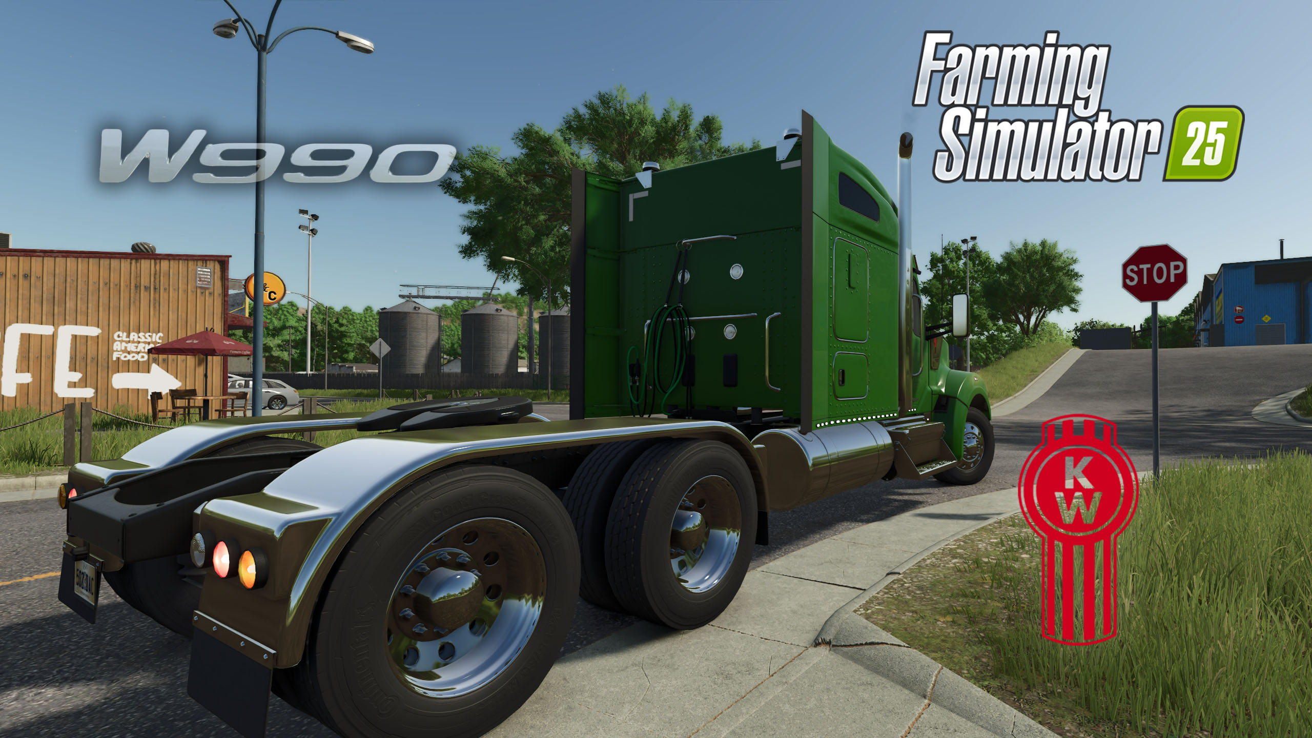 Screenshot 6 for 2020 Kenworth W990 - 76 Inch Mid Roof Sleeper (FS25)