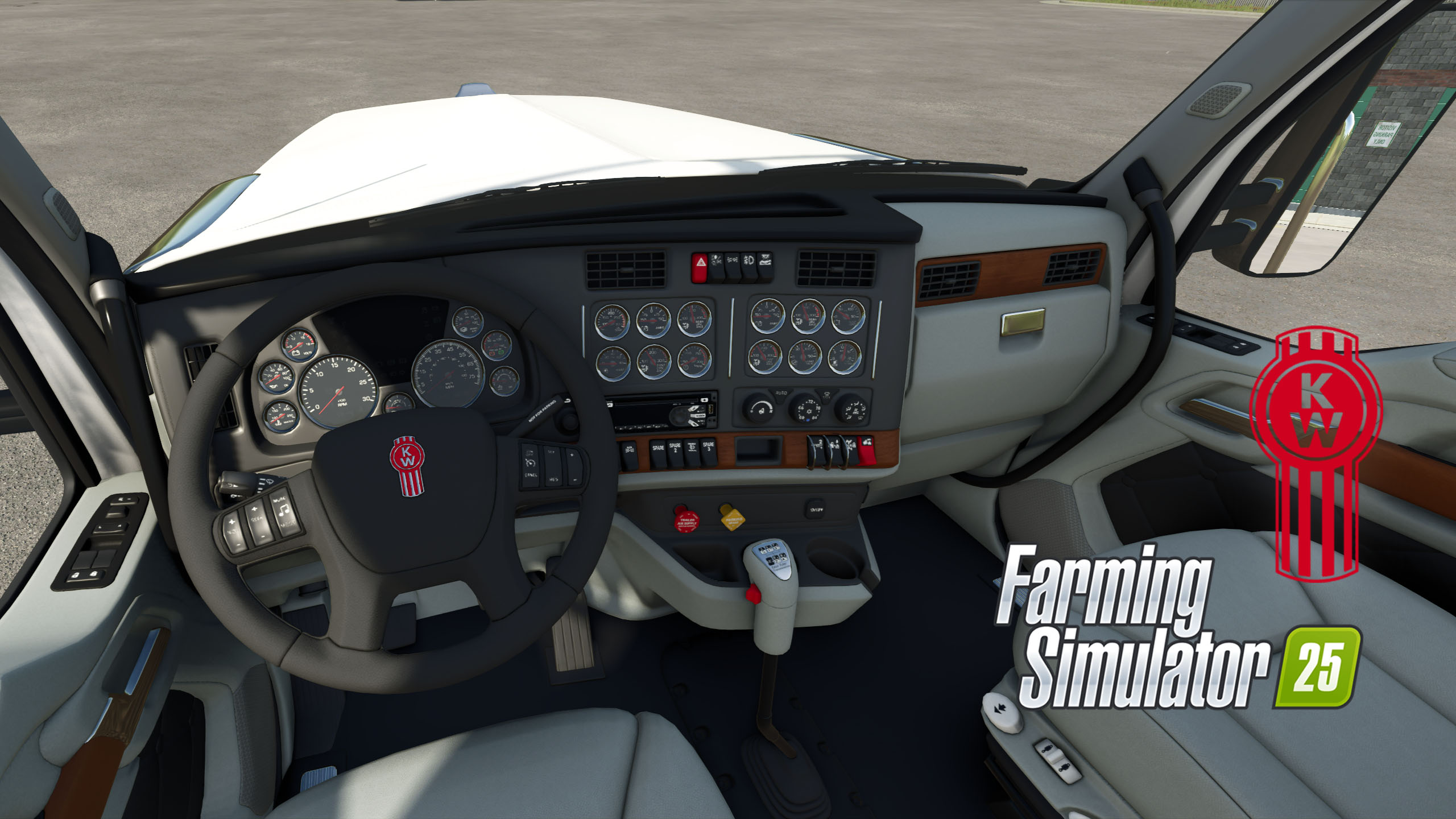 Screenshot 3 for 2020 Kenworth W990 - 76 Inch Mid Roof Sleeper (FS25)