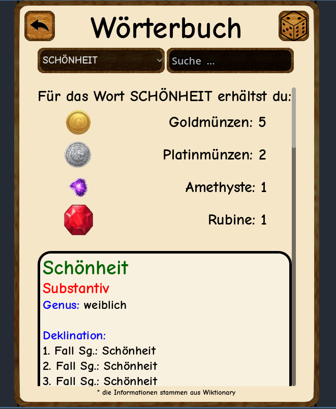 Screenshot 4 for WortSchatz - WordTreasure
