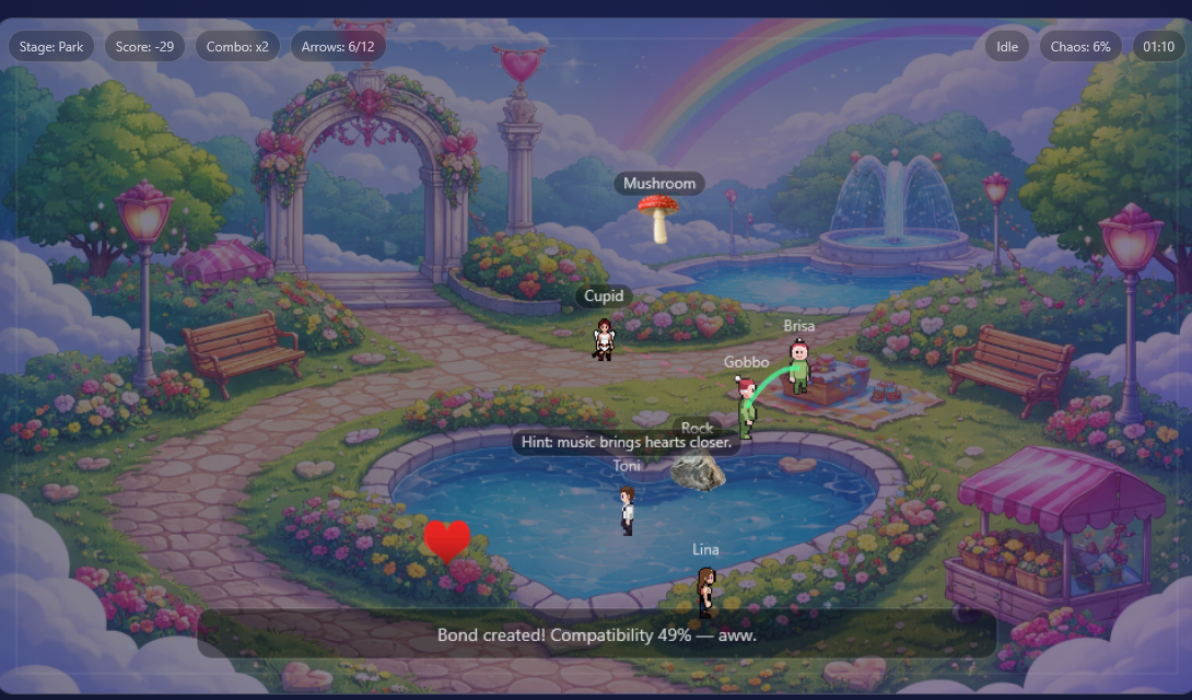 Cupid: Who are the couples? by mateustormes for Imaginary Game Mini Jam ...